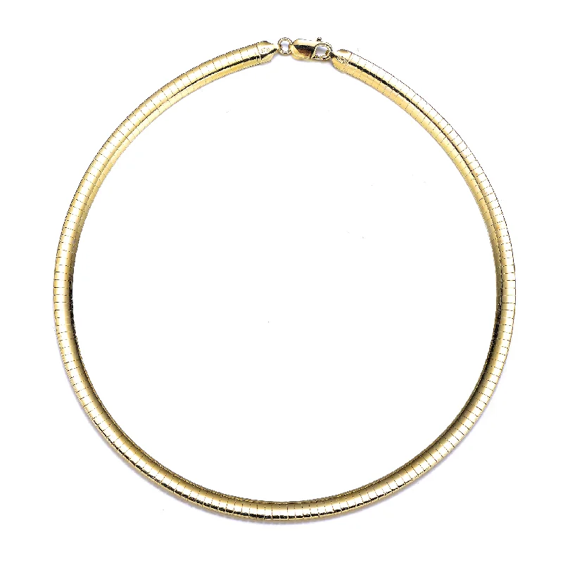 Timeless Elegance, Temporary Discounts – Act Fast Heléne Plated Omega Necklace