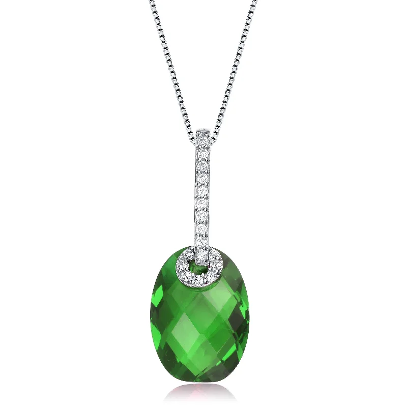 Shop Modern Jewelry Collections With Exclusive Discounts Sterling Silver Bead Shaped Cubic Zirconia Pendant Necklace Shop Modern Jewelry Collections With Exclusive Discounts Sterling Silver Bead Shaped Cubic Zirconia Pendant Necklace