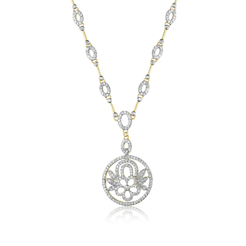 Must-Have Jewelry At Unbelievable Discounts Déco Fleur Flower Pendant Necklace