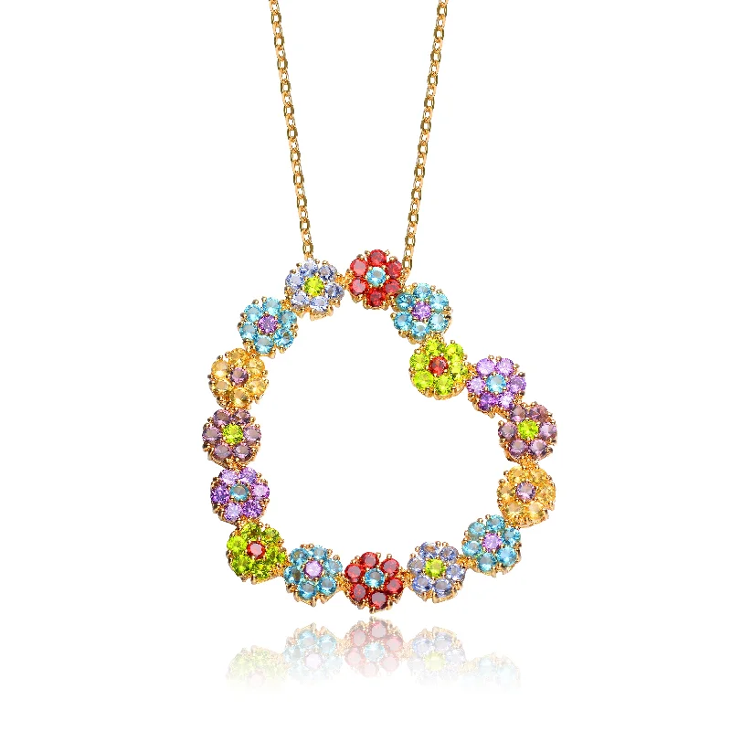 Timeless Elegance Now At Special Discounts Coeur Flower Golden Heart Pendant Necklace Timeless Elegance Now At Special Discounts Coeur Flower Golden Heart Pendant Necklace
