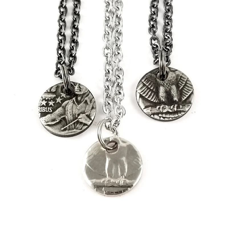 Elegant Jewelry Pieces At Unbelievable Prices 1965-1998 Washington Quarter Punch Out Charm Necklace Elegant Jewelry Pieces At Unbelievable Prices 1965-1998 Washington Quarter Punch Out Charm Necklace