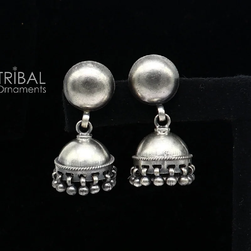 Elegant Designs, Unbeatable Discounts – Shop Jewelry Now 92.5 sterling silver gorgeous Exclusive design small stud earring fabulous jhumki or jhumka silver ethnic tribal earrings s1250 Elegant Designs, Unbeatable Discounts – Shop Jewelry Now 92.5 sterling silver gorgeous Exclusive design small stud earring fabulous jhumki or jhumka silver ethnic tribal earrings s1250