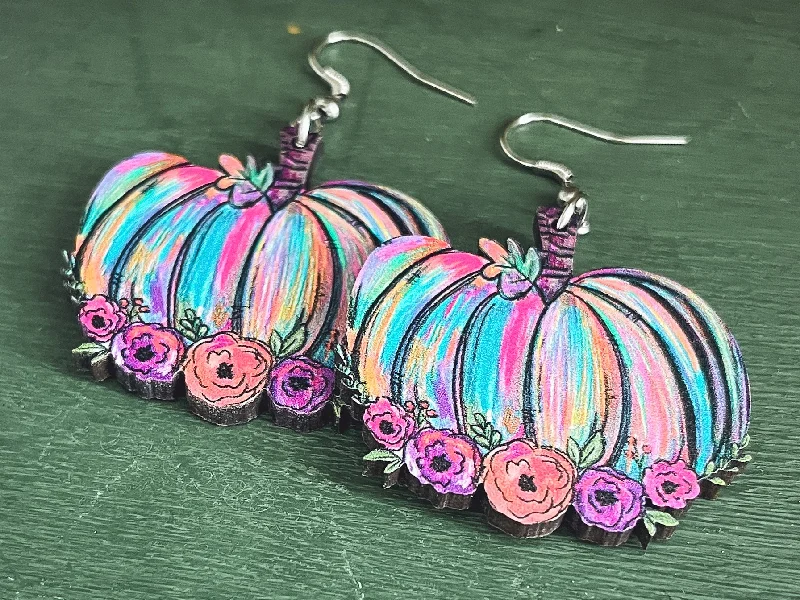 Eco-Friendly Sustainable Jewelry For Conscious Buyers Adorable Fall Pumpkin Earrings Eco-Friendly Sustainable Jewelry For Conscious Buyers Adorable Fall Pumpkin Earrings