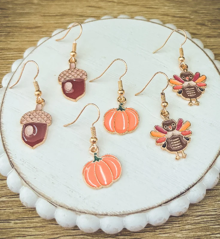 Shop Stylish Jewelry Now And Save Big Adorable Fall Earring Set