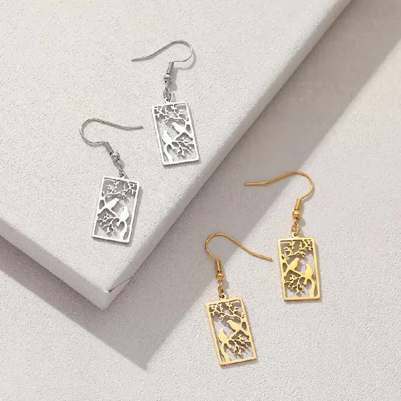 Grab Your Favorite Jewelry At The Lowest Prices Beautiful Gold or Silver Bird Earrings Grab Your Favorite Jewelry At The Lowest Prices Beautiful Gold or Silver Bird Earrings