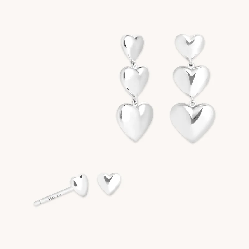 Don't Miss Out On Bestselling Jewelry At Special Prices Bold Love Gift Set in Silver Don't Miss Out On Bestselling Jewelry At Special Prices Bold Love Gift Set in Silver