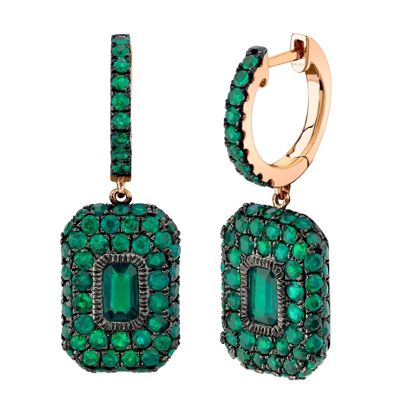 Personalized Jewelry Sale – Meaningful Gifts At Great Prices EMERALD PAVE BAGUETTE DROP EARRINGS Personalized Jewelry Sale – Meaningful Gifts At Great Prices EMERALD PAVE BAGUETTE DROP EARRINGS