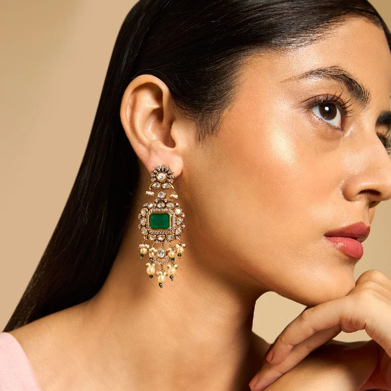 Flash Deals On Fine Jewelry – Shop Before It's Gone Kundan Earring 149207
