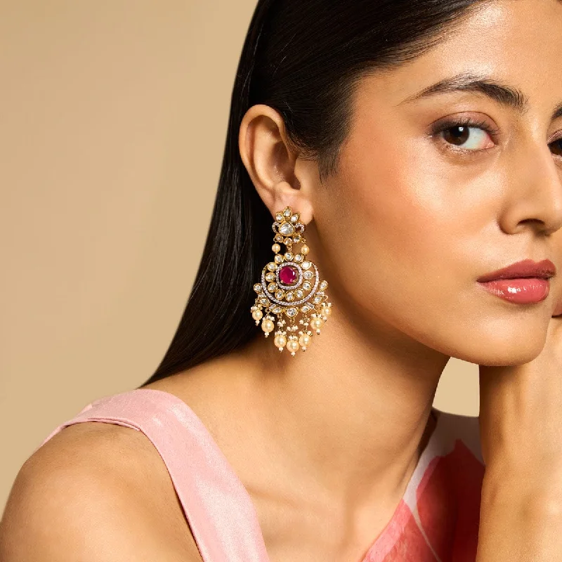 High-Quality Jewelry At A Fraction Of The Cost Kundan Earring 172999