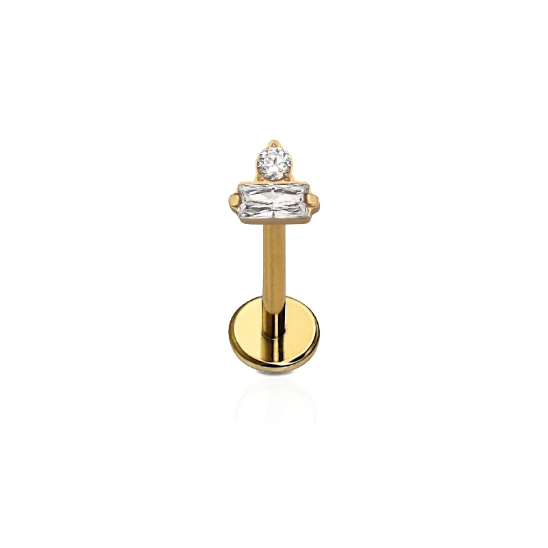 Personalized Engraved Jewelry For Meaningful Gifts Mira Flat Back Stud