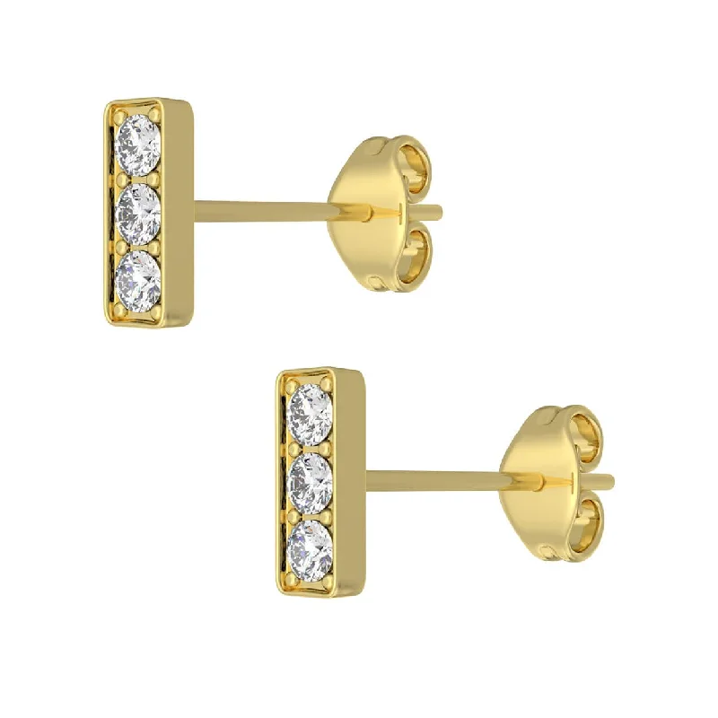 Unique Jewelry Designs Now At Discounted Rates Mister Gem Bar Stud Earring
