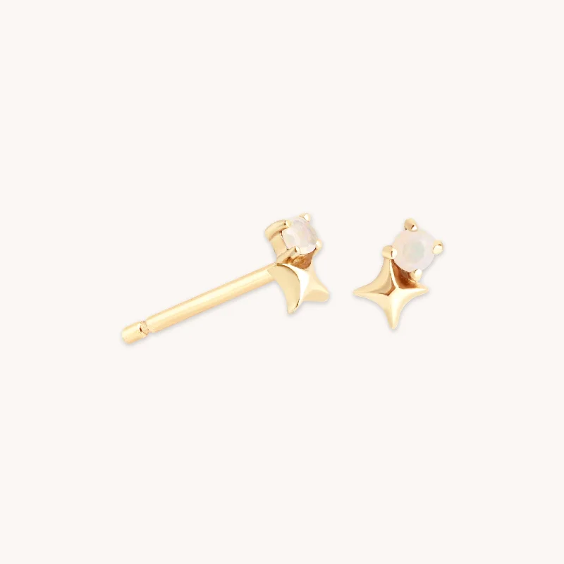 Make Every Moment Shine – Jewelry Discounts Available October Opal Birthstone Earrings in Solid Gold Make Every Moment Shine – Jewelry Discounts Available October Opal Birthstone Earrings in Solid Gold