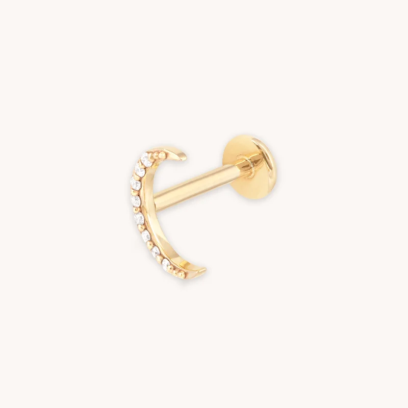 Seasonal Jewelry Sale – Upgrade Your Style Today Solid Gold Topaz Moon Piercing Stud Seasonal Jewelry Sale – Upgrade Your Style Today Solid Gold Topaz Moon Piercing Stud