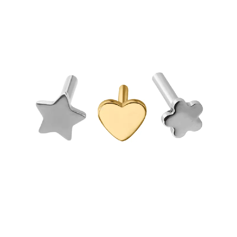 Modern Statement Jewelry For Bold Styling 18 Gauge Special Shapes Flat Back Earring Back (Multiple Lengths) Modern Statement Jewelry For Bold Styling 18 Gauge Special Shapes Flat Back Earring Back (Multiple Lengths)