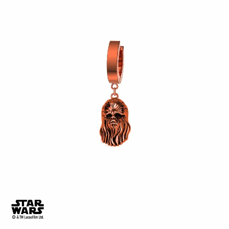 Trendy Minimalist Jewelry For Everyday Wear Star Wars™ Chewbacca Earring