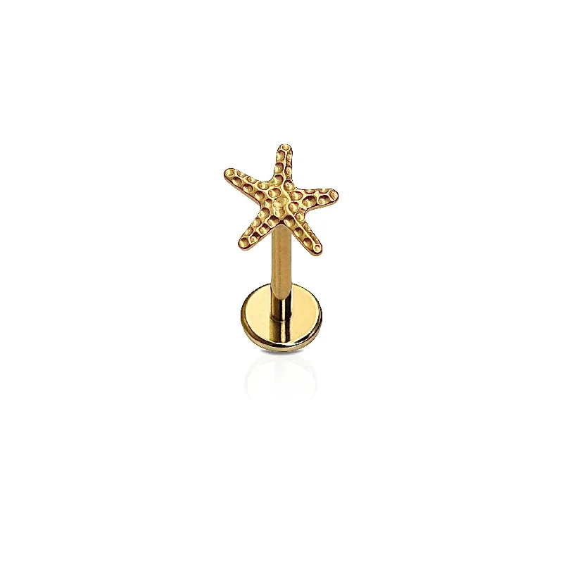 Shop Dazzling Jewelry At The Best Prices Starfish Flat Back Stud