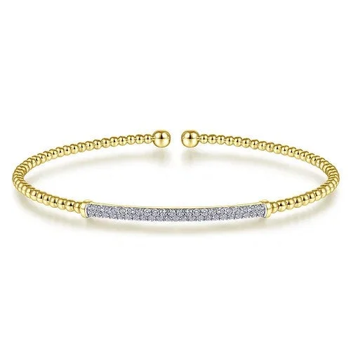 Modern Jewelry At Exclusive Discounts – Shop Today 14K Yellow Gold Bujukan Diamond Bar Split Bangle Modern Jewelry At Exclusive Discounts – Shop Today 14K Yellow Gold Bujukan Diamond Bar Split Bangle