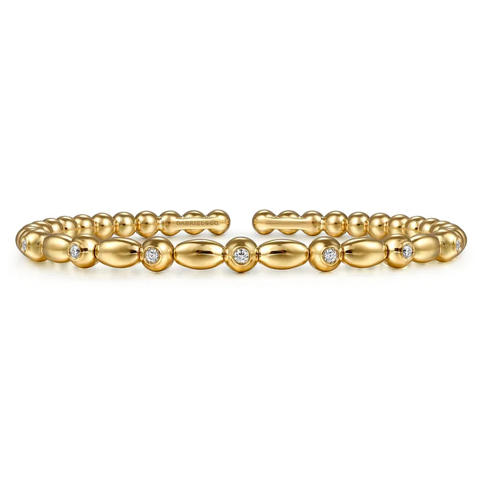 The Ultimate Jewelry Sale – Shop Premium Styles 14K Yellow Gold Bujukan Diamond Split Bangle Bracelet The Ultimate Jewelry Sale – Shop Premium Styles 14K Yellow Gold Bujukan Diamond Split Bangle Bracelet