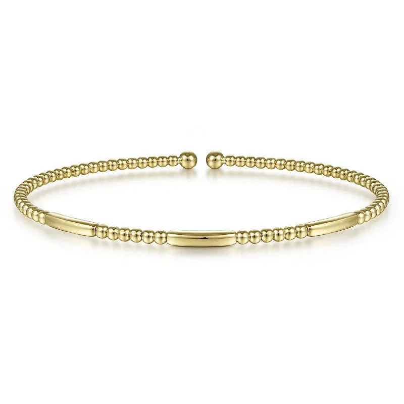 Unmissable Jewelry Sale – Shop Before It's Too Late 14K Yellow Gold Bujukan Open Bangle Unmissable Jewelry Sale – Shop Before It's Too Late 14K Yellow Gold Bujukan Open Bangle