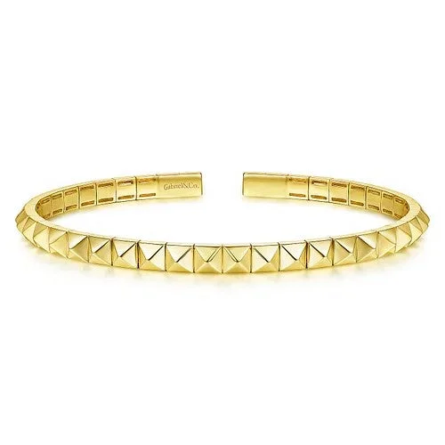 Jewelry Clearance Sale – Final Reductions 14K Yellow Gold Grommet Open Cuff Bracelet Jewelry Clearance Sale – Final Reductions 14K Yellow Gold Grommet Open Cuff Bracelet