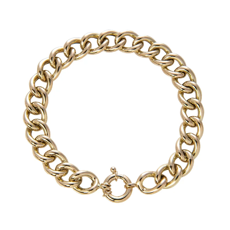 Dazzle With Discounts – Shop Jewelry On Sale 14K Yellow Gold Italian Curb Link Bracelet Dazzle With Discounts – Shop Jewelry On Sale 14K Yellow Gold Italian Curb Link Bracelet