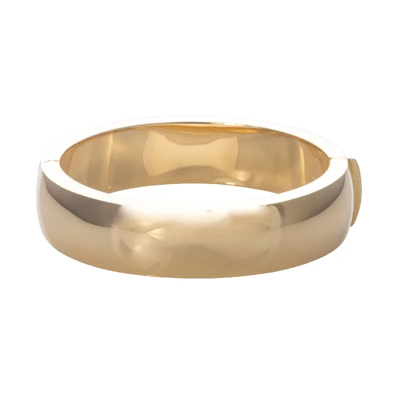 Make Every Moment Shine – Jewelry Discounts Available 14K Yellow Gold Italian Half-Round 16mm Bangle Make Every Moment Shine – Jewelry Discounts Available 14K Yellow Gold Italian Half-Round 16mm Bangle