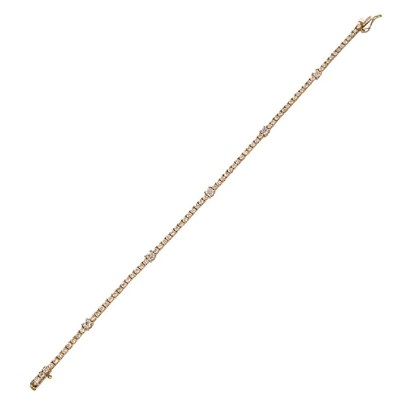 Your Dream Jewelry At Dream Prices – Shop Now 2ctw Diamond Station 14K Yellow Gold Tennis Bracelet Your Dream Jewelry At Dream Prices – Shop Now 2ctw Diamond Station 14K Yellow Gold Tennis Bracelet