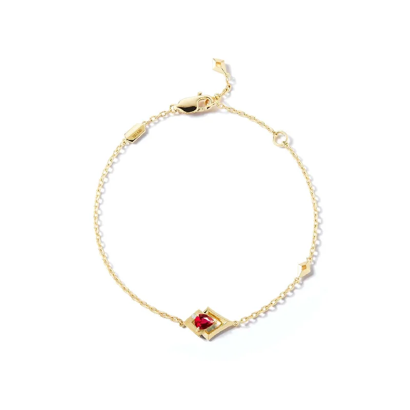 Buy More, Save More On Stunning Jewelry Pieces Bremer Jewelry Station Ruby Gemstone Bracelet in 18K Yellow Gold (0.41ctw) Buy More, Save More On Stunning Jewelry Pieces Bremer Jewelry Station Ruby Gemstone Bracelet in 18K Yellow Gold (0.41ctw)