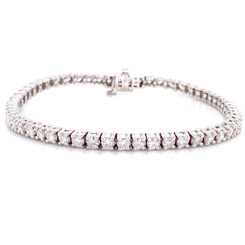 Last Chance To Shop High-End Jewelry At Markdown Prices Bremer Jewelry Tennis Diamond Bracelet in 14K White Gold (4.00ctw) Last Chance To Shop High-End Jewelry At Markdown Prices Bremer Jewelry Tennis Diamond Bracelet in 14K White Gold (4.00ctw)