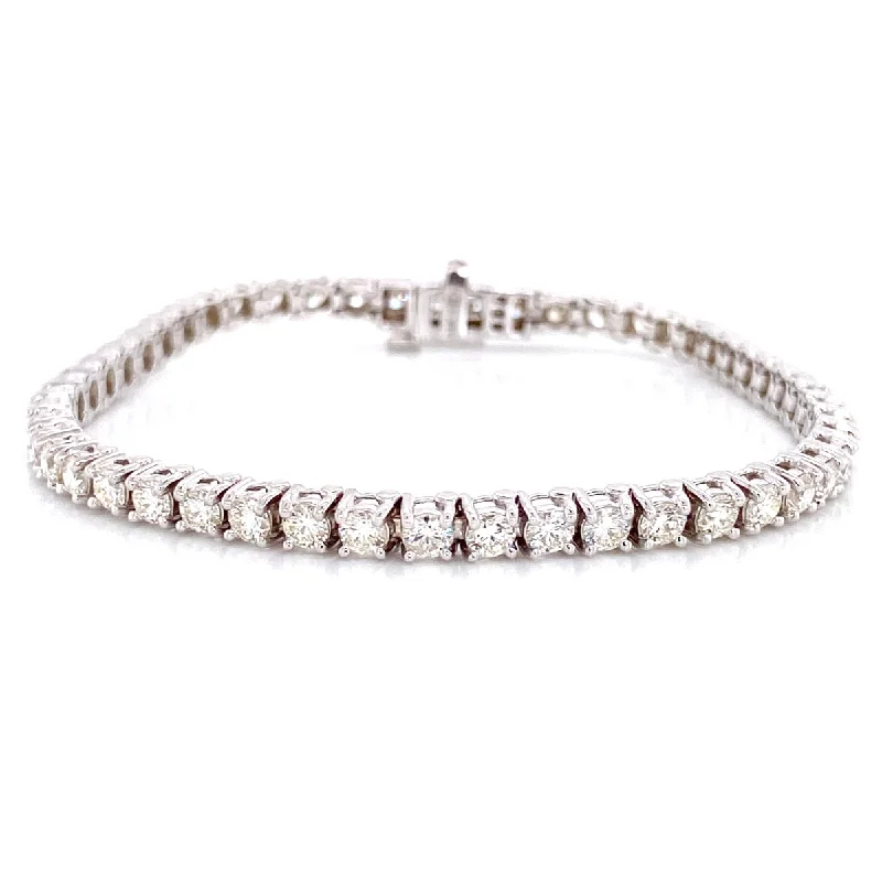 Huge Savings On Premium Jewelry Styles Bremer Jewelry Tennis Diamond Bracelet in 14K White Gold (5.00ctw) Huge Savings On Premium Jewelry Styles Bremer Jewelry Tennis Diamond Bracelet in 14K White Gold (5.00ctw)