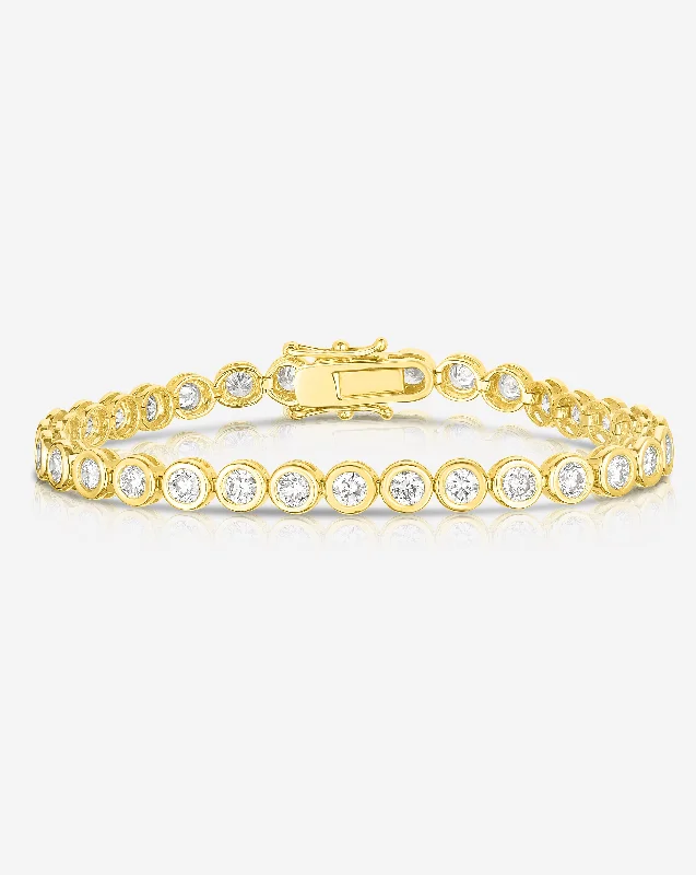 Fashion-Forward Jewelry At Exclusive Discounts Bezel Classic Diamond Tennis Bracelet Fashion-Forward Jewelry At Exclusive Discounts Bezel Classic Diamond Tennis Bracelet