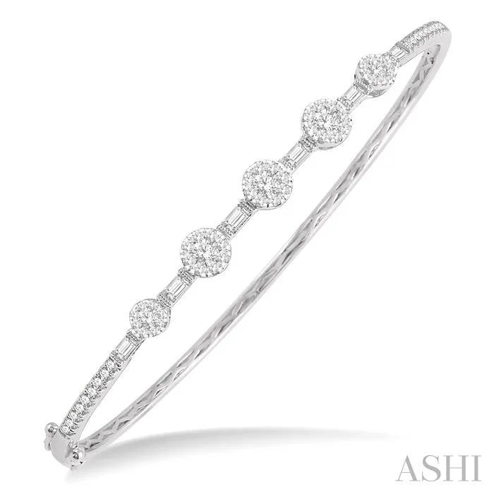 Personalized Engraved Jewelry For Meaningful Gifts LOVEBRIGHT DIAMOND BANGLE