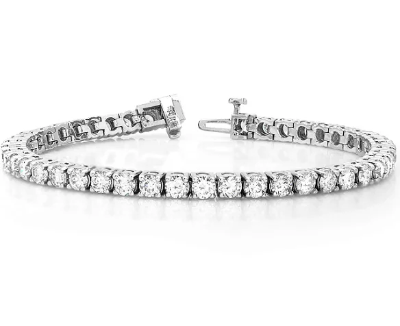 Jewelry Deals That Sparkle – Shop Today Tennis Diamond Bracelet in 950 White Platinum (5.39ctw) Jewelry Deals That Sparkle – Shop Today Tennis Diamond Bracelet in 950 White Platinum (5.39ctw)