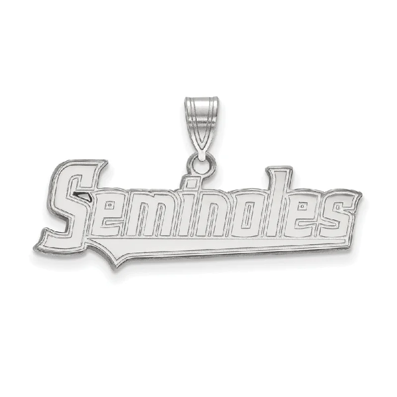 Seasonal Jewelry Sale – Upgrade Your Style Today 10k White Gold Florida State Medium Pendant