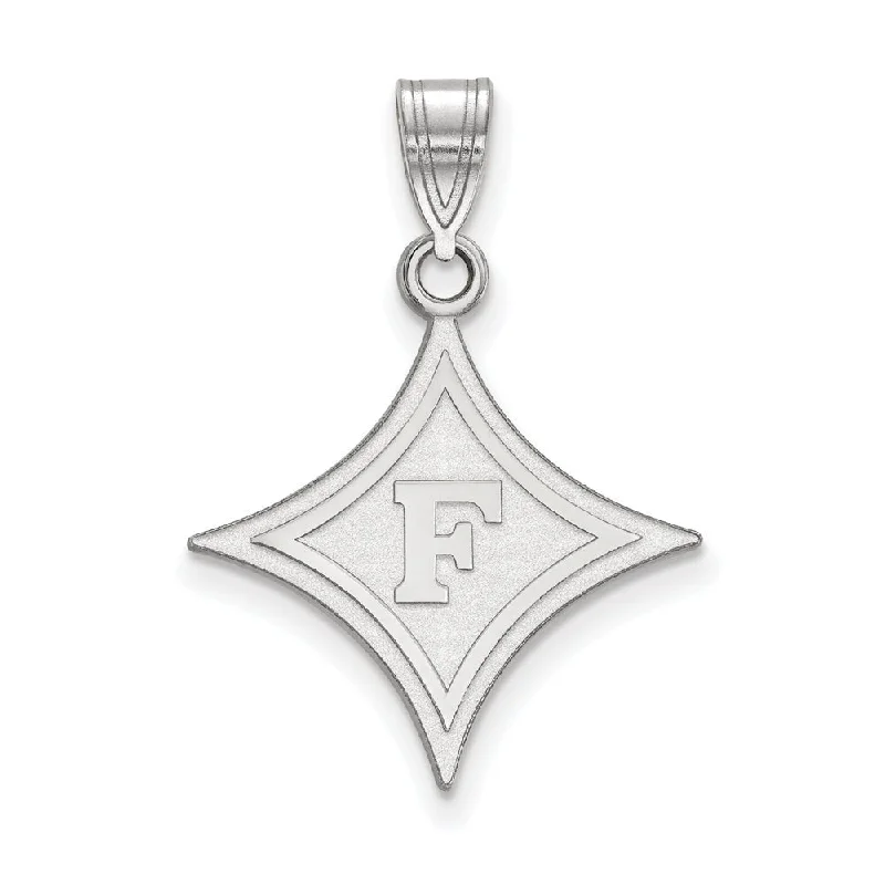 Must-Have Jewelry At Unbelievable Discounts 10k White Gold Furman U Large Rhombus Pendant Must-Have Jewelry At Unbelievable Discounts 10k White Gold Furman U Large Rhombus Pendant