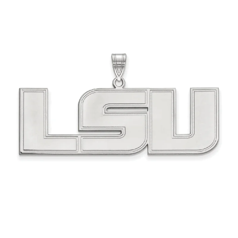 Trending Jewelry Styles Now At Limited-Time Discounts 10k White Gold Louisiana State XL Pendant Trending Jewelry Styles Now At Limited-Time Discounts 10k White Gold Louisiana State XL Pendant