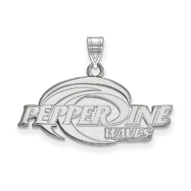 Seasonal Jewelry Deals – Elevate Your Style 10k White Gold Pepperdine U. Small Logo Pendant Seasonal Jewelry Deals – Elevate Your Style 10k White Gold Pepperdine U. Small Logo Pendant