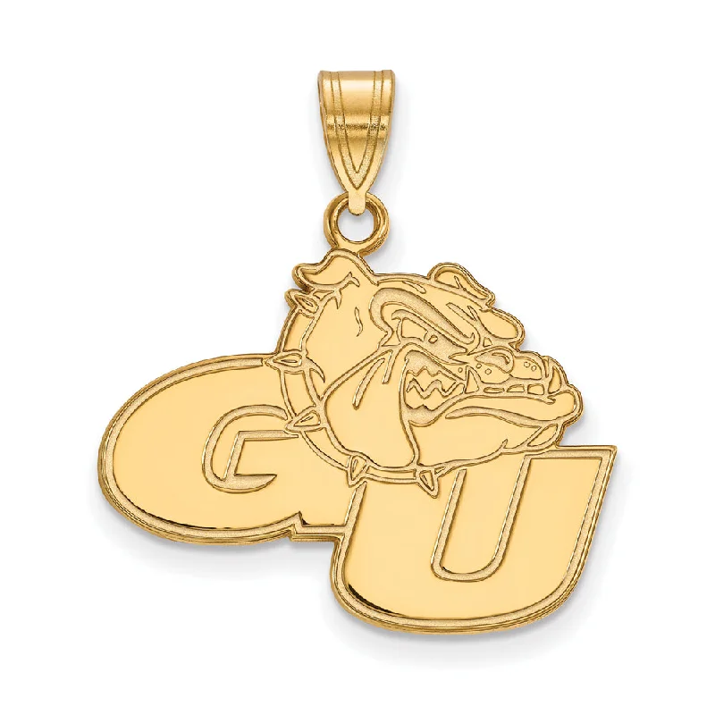 Get The Jewelry You Love At A Price You Love 10k Yellow Gold Gonzaga U Large Pendant Get The Jewelry You Love At A Price You Love 10k Yellow Gold Gonzaga U Large Pendant