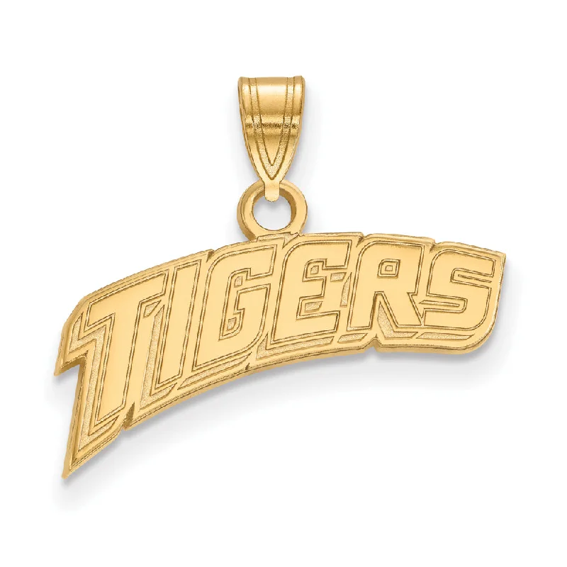 Stunning Jewelry At A Fraction Of The Price 10k Yellow Gold Louisiana State Small 'TIGERS' Pendant Stunning Jewelry At A Fraction Of The Price 10k Yellow Gold Louisiana State Small 'TIGERS' Pendant