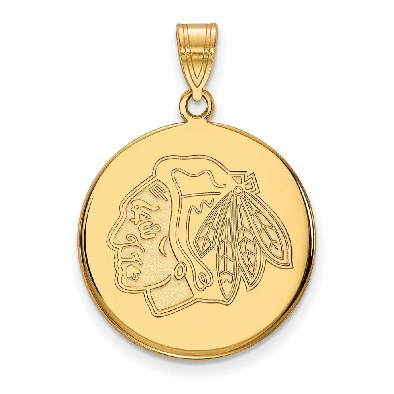 Jewelry Sale Alert – Shop Timeless Elegance Today 10k Yellow Gold NHL Chicago Blackhawks Large Disc Pendant Jewelry Sale Alert – Shop Timeless Elegance Today 10k Yellow Gold NHL Chicago Blackhawks Large Disc Pendant