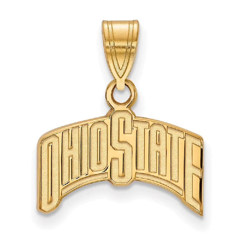 Affordable Luxury Jewelry For Every Occasion 10k Yellow Gold Ohio State Medium 'OHIO STATE' Pendant Affordable Luxury Jewelry For Every Occasion 10k Yellow Gold Ohio State Medium 'OHIO STATE' Pendant
