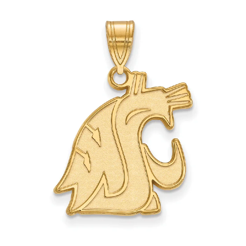 Affordable Glamour – Premium Jewelry At Special Prices 10k Yellow Gold Washington State Large Mascot Pendant Affordable Glamour – Premium Jewelry At Special Prices 10k Yellow Gold Washington State Large Mascot Pendant