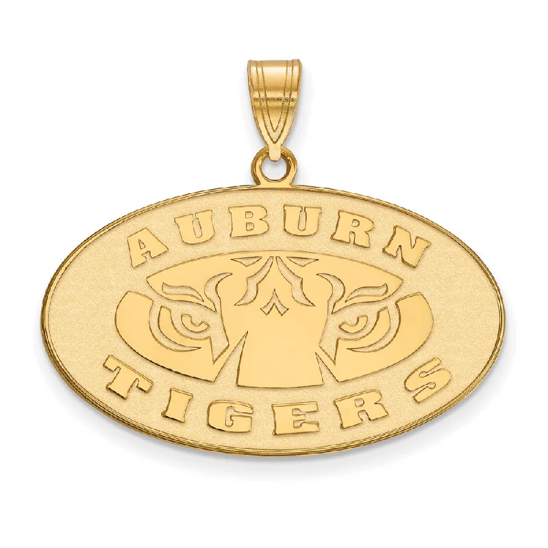 Grab Stylish Jewelry Before The Sale Ends 14k Gold Plated Silver Auburn U Large Logo Pendant Grab Stylish Jewelry Before The Sale Ends 14k Gold Plated Silver Auburn U Large Logo Pendant
