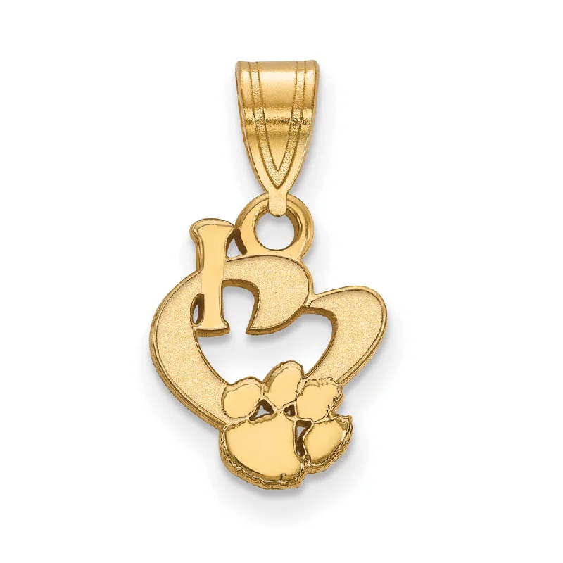 Luxury Jewelry Sale – Sparkle For Less 14k Gold Plated Silver Clemson U Small I Love Logo Pendant Luxury Jewelry Sale – Sparkle For Less 14k Gold Plated Silver Clemson U Small I Love Logo Pendant