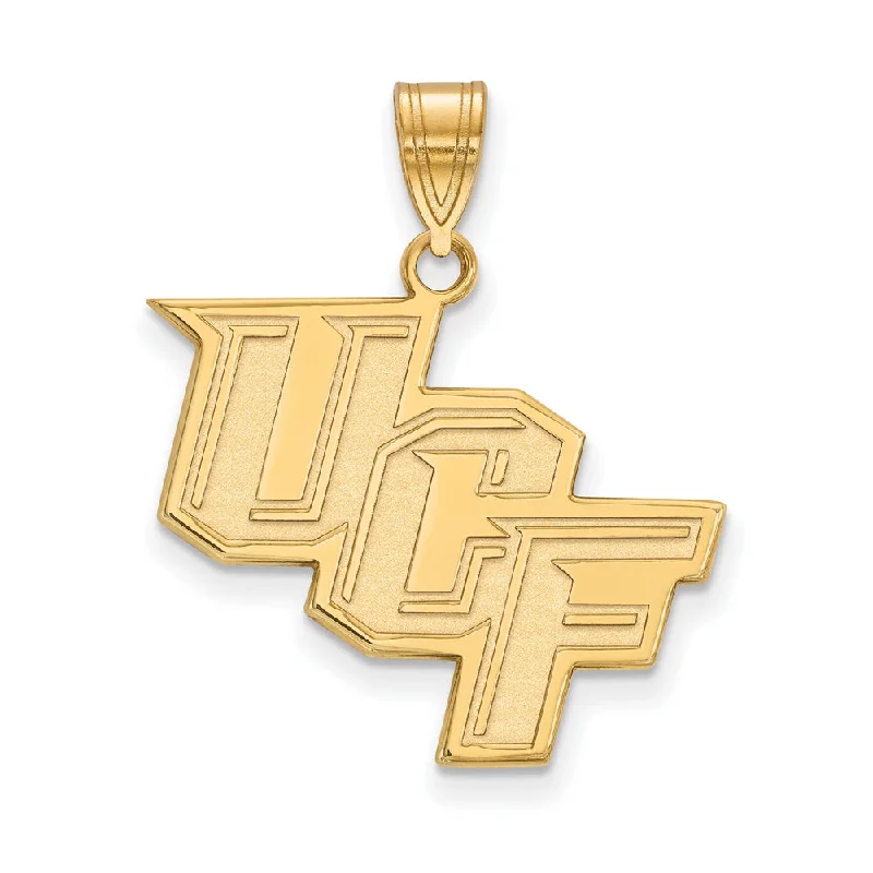 Buy More, Save More On Stunning Jewelry Designs 14k Gold Plated Silver U. of Central Florida Large Pendant Buy More, Save More On Stunning Jewelry Designs 14k Gold Plated Silver U. of Central Florida Large Pendant