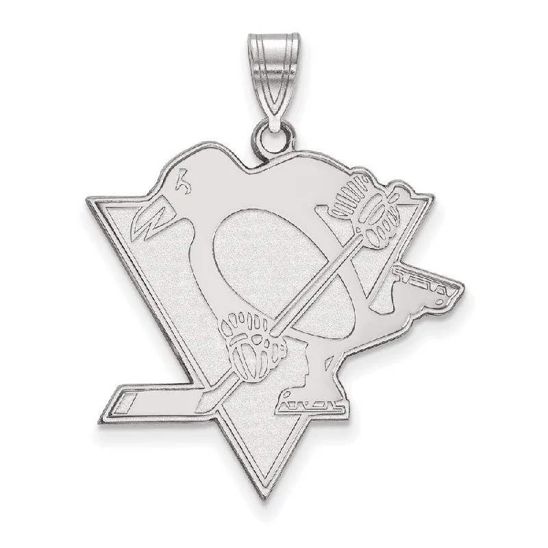 Stunning Jewelry At Even More Stunning Prices 14k White Gold NHL Pittsburgh Penguins XL Pendant Stunning Jewelry At Even More Stunning Prices 14k White Gold NHL Pittsburgh Penguins XL Pendant