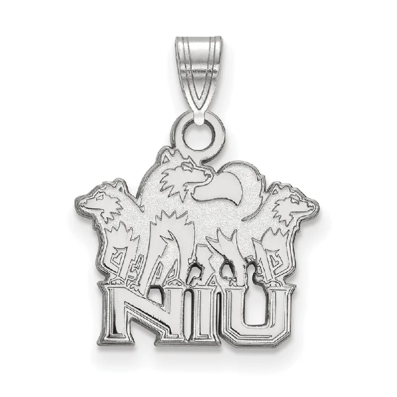 Must-Have Jewelry Pieces At Reduced Prices 14k White Gold Northern Illinois U. Small Logo Pendant Must-Have Jewelry Pieces At Reduced Prices 14k White Gold Northern Illinois U. Small Logo Pendant