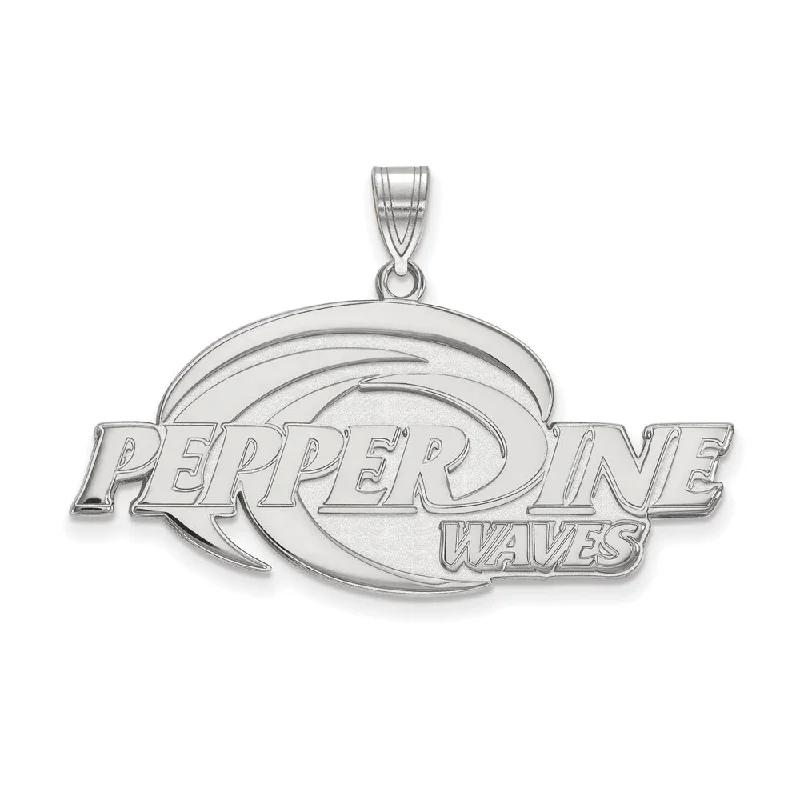 Elegant Jewelry, Exclusive Prices – Shop Now 14k White Gold Pepperdine U. Large Logo Pendant Elegant Jewelry, Exclusive Prices – Shop Now 14k White Gold Pepperdine U. Large Logo Pendant