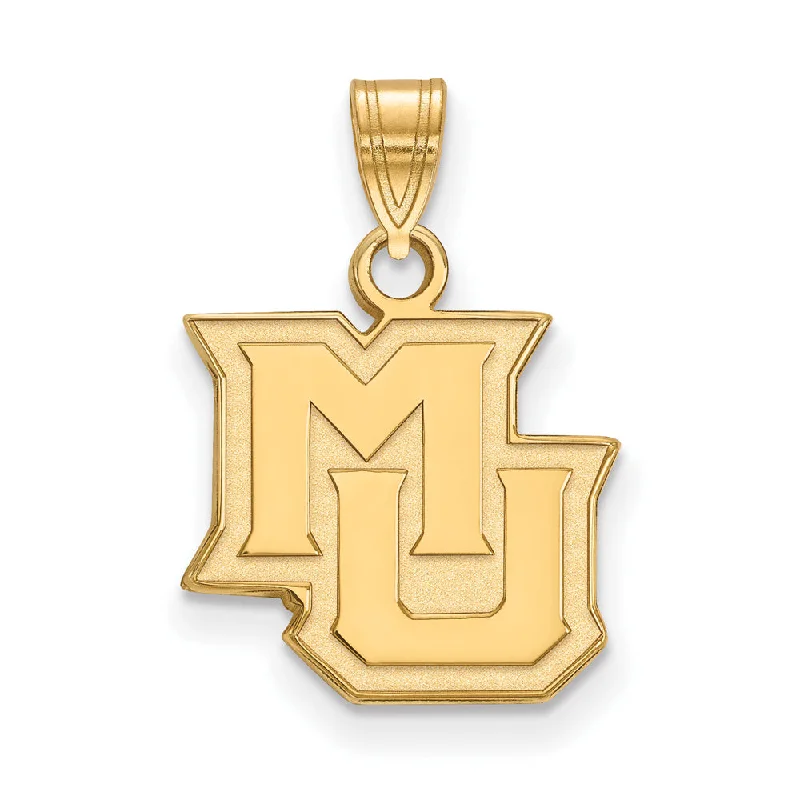 Limited-Stock Jewelry Clearance – Grab Your Favorites Now 14k Yellow Gold Marquette U Small 'MU' Pendant Limited-Stock Jewelry Clearance – Grab Your Favorites Now 14k Yellow Gold Marquette U Small 'MU' Pendant