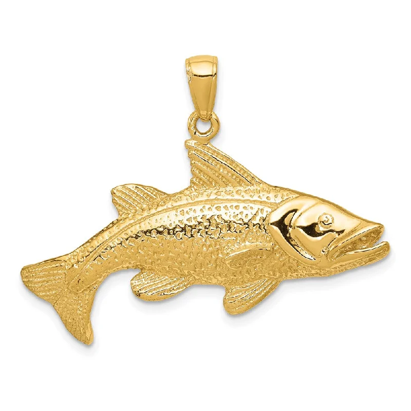 Trending Jewelry Styles Now At Limited-Time Discounts 14k Yellow Gold Snook Pendant Trending Jewelry Styles Now At Limited-Time Discounts 14k Yellow Gold Snook Pendant